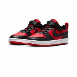 Nike Kids Black and Red Sneakers